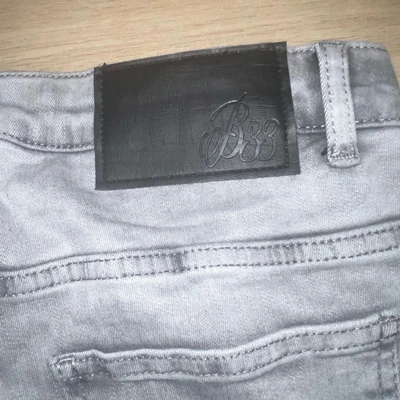 B33 INSPIRED DESIGNER LUCA SKINNY STRETCH JEANS
SIGNATURE WASHED GREY SIZE 32R - Picture 6 of 16